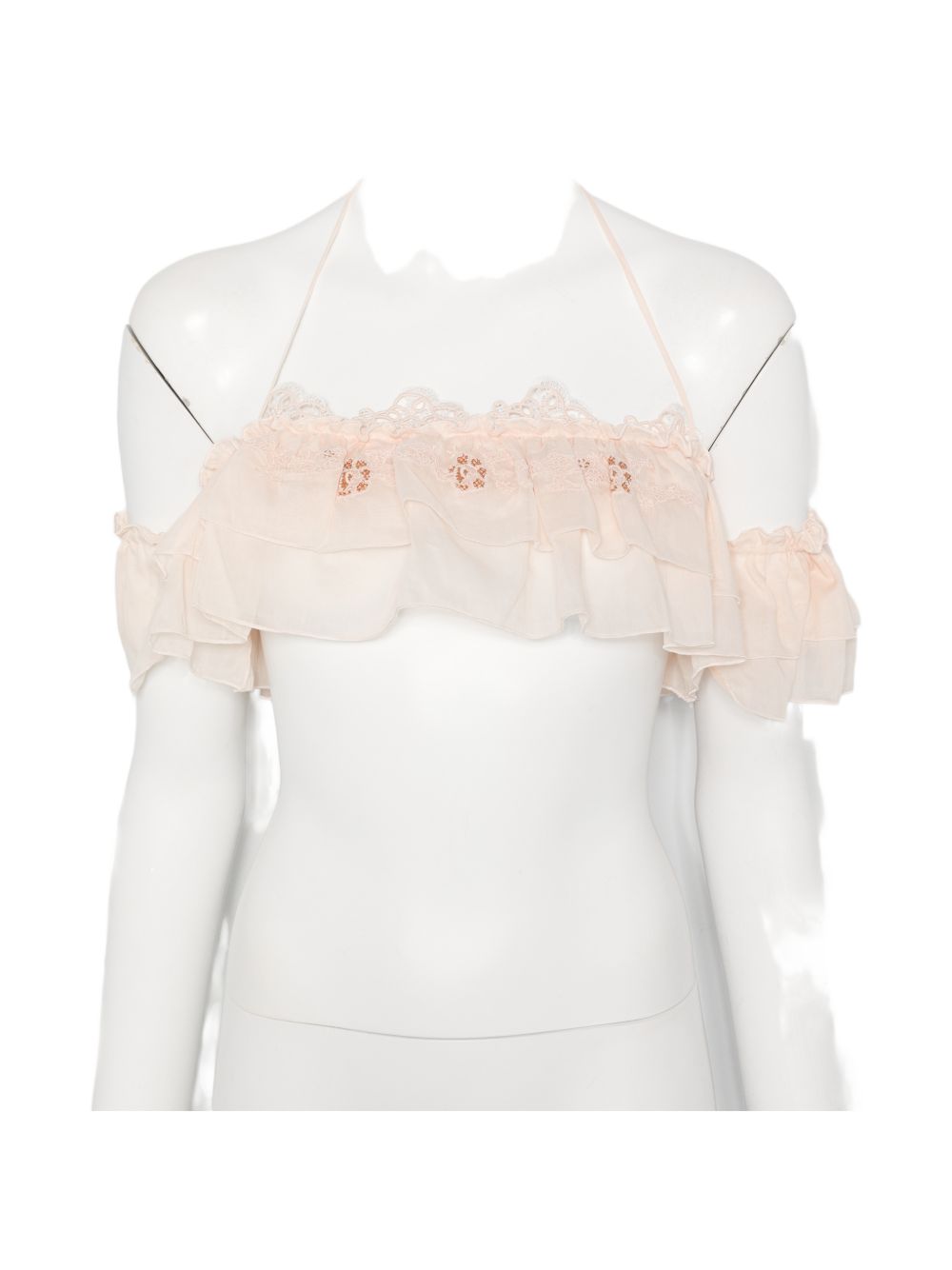 Ermanno Scervino Top Rosa Cotton Silk