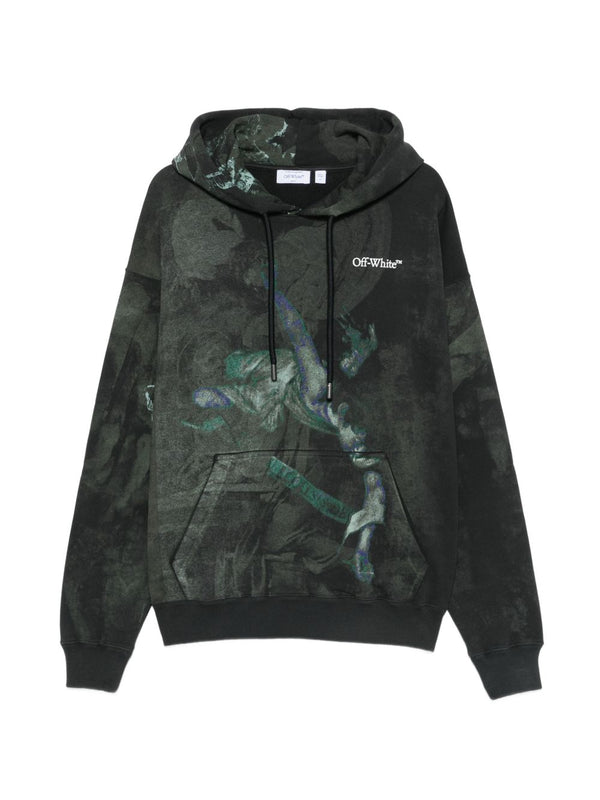 Off White Off-White Dark Painting Skate Hoodie