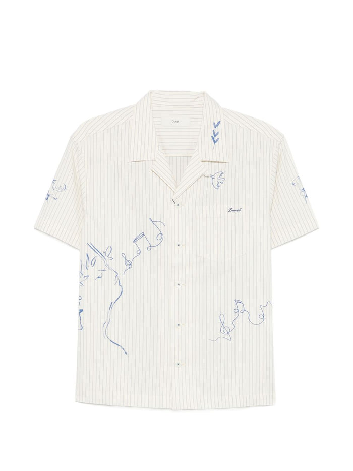 Dunst Shirts Bianco Shell: Cotton