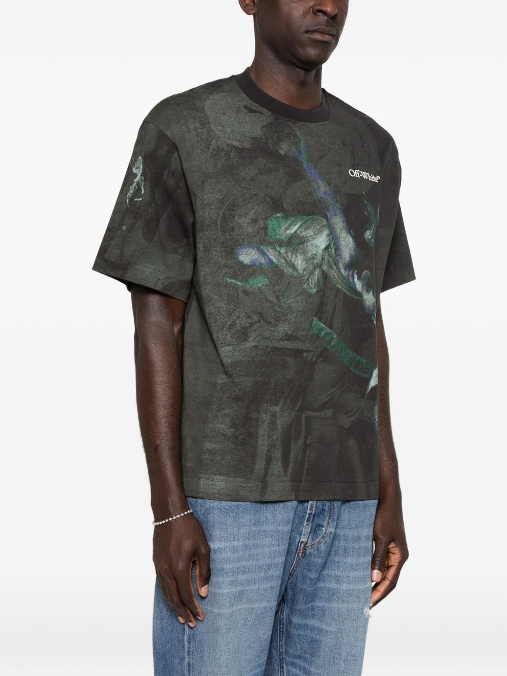 Off White T-Shirts And Polos Nero