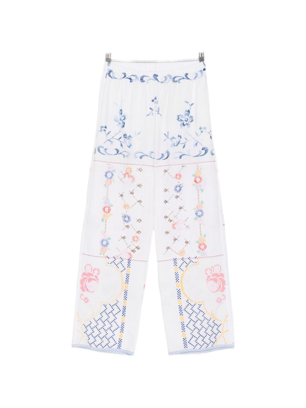 Relax Re-Lux Trousers Bianco