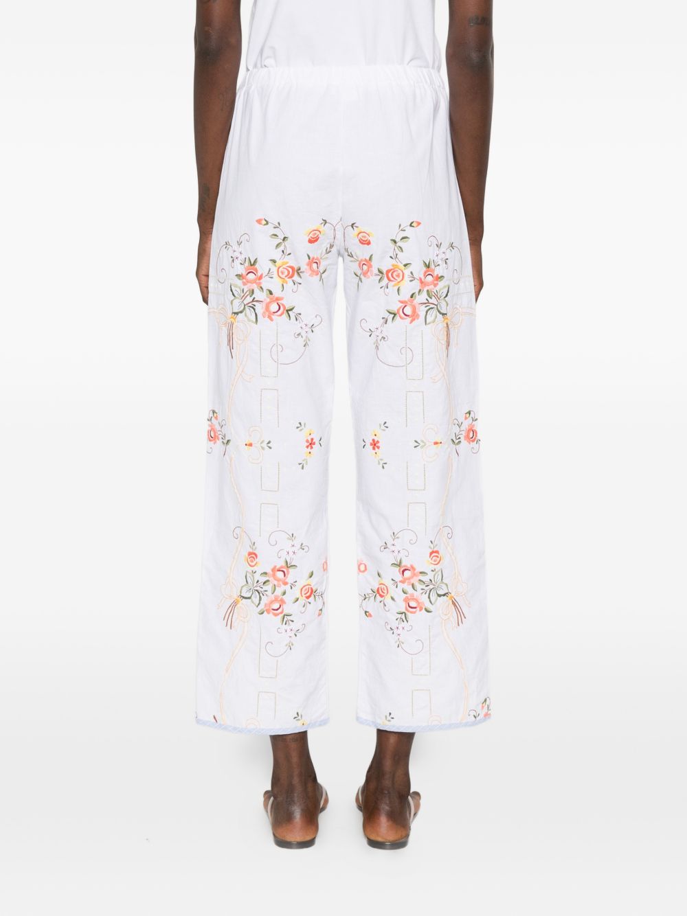 Relax Re-Lux Trousers Bianco