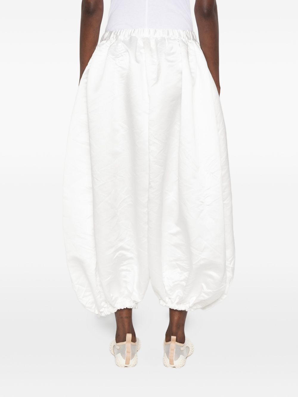Comme Des Garcons Trousers Bianco
