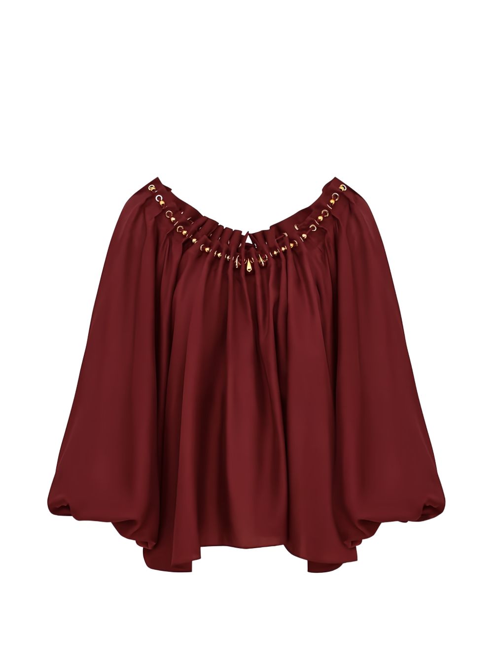 Zimmermann Shirts Bordeaux