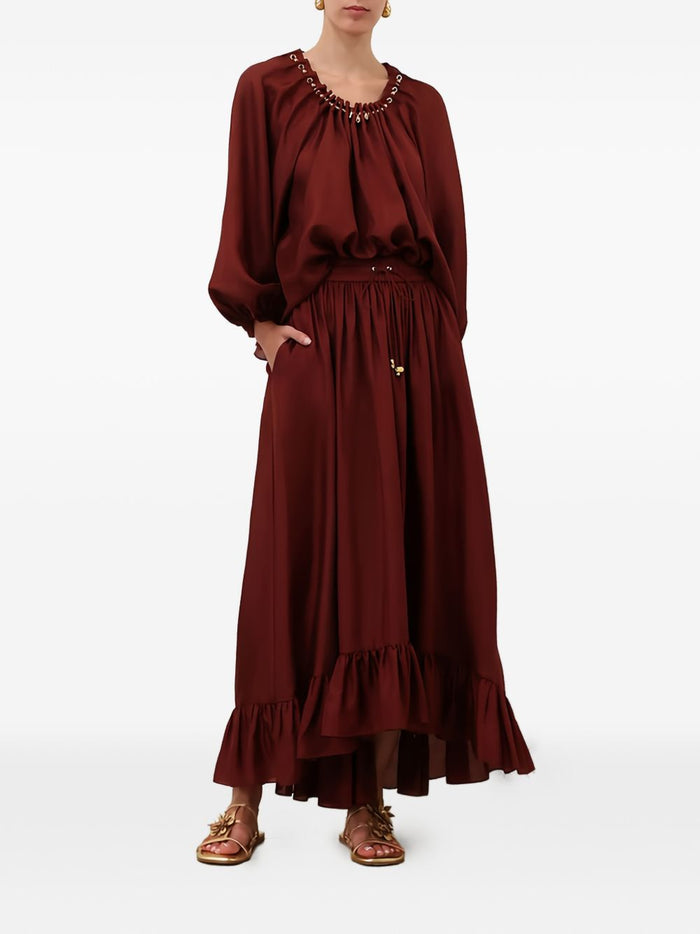 Zimmermann Skirts Bordeaux