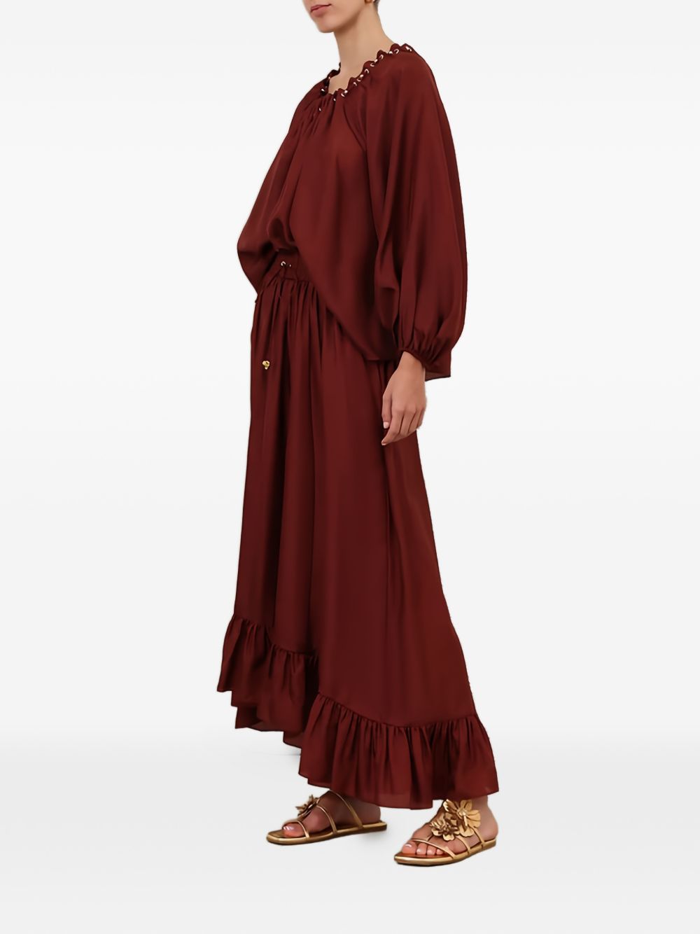 Zimmermann Skirts Bordeaux
