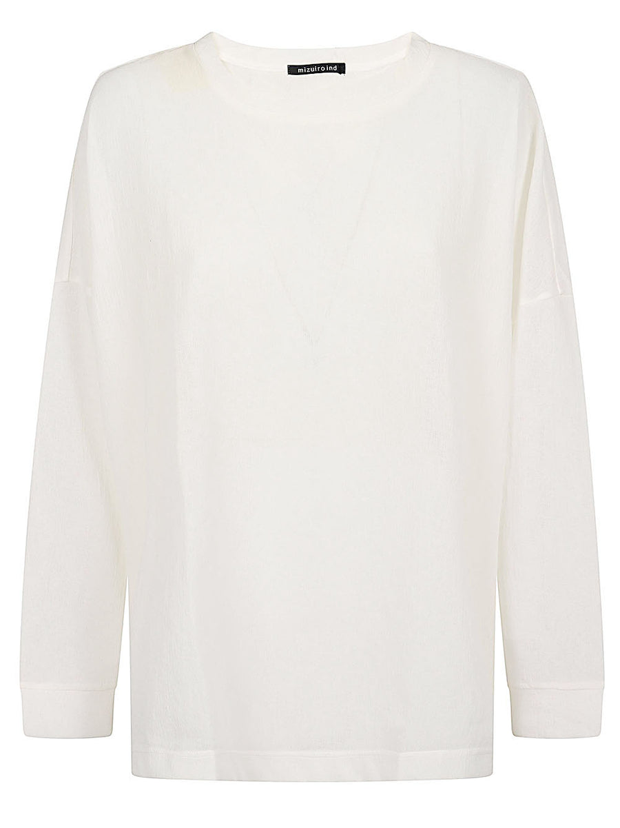 MIZUIRO Sweaters WHITE