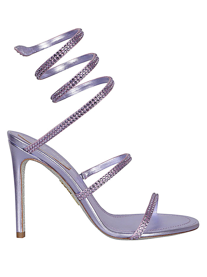 Rene Caovilla Sandals Viola Satin
