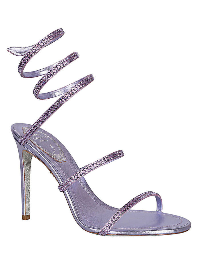 Rene Caovilla Sandals Viola Satin