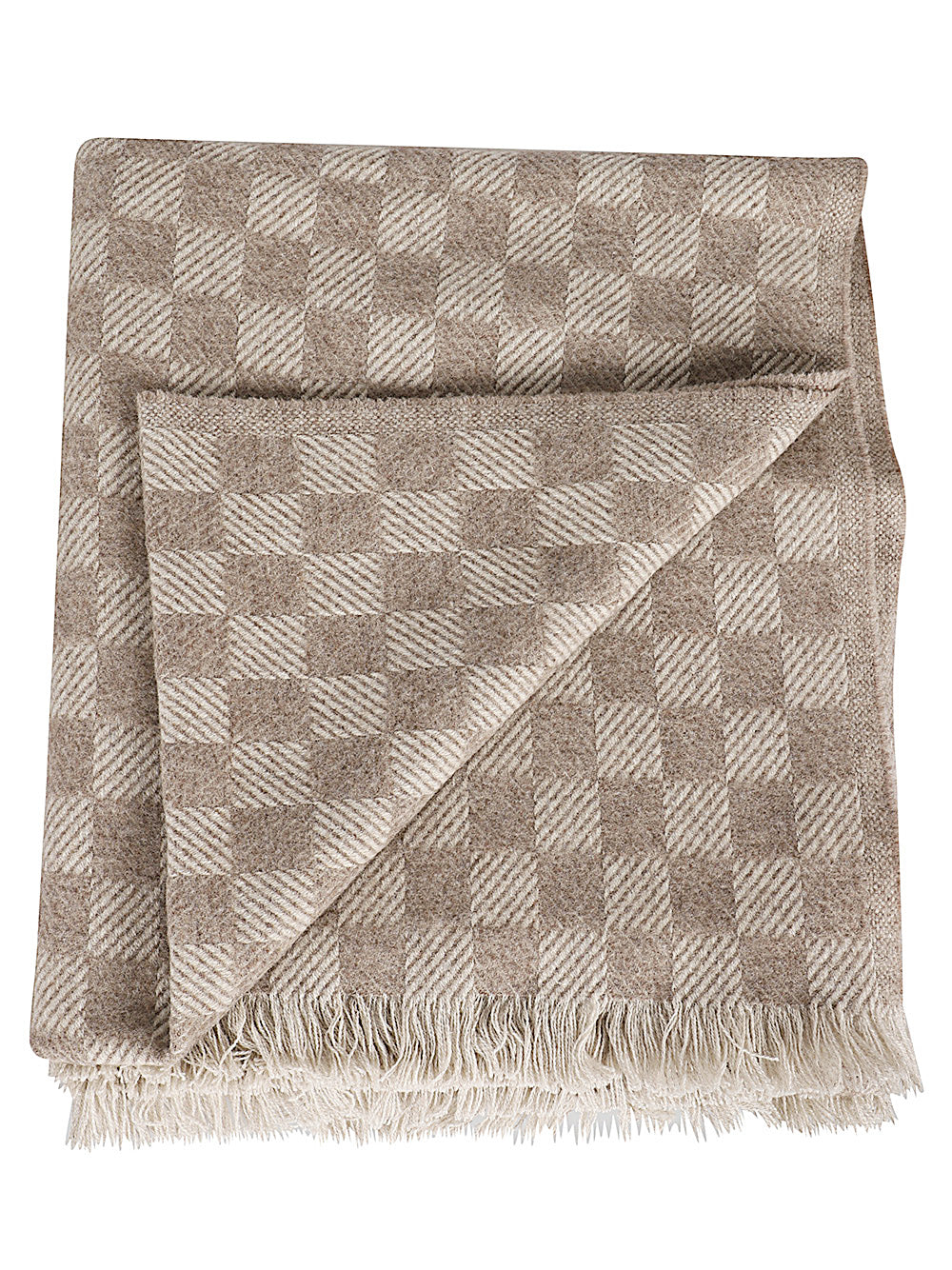 Armani Casa Homeware Beige Wool Cashmere