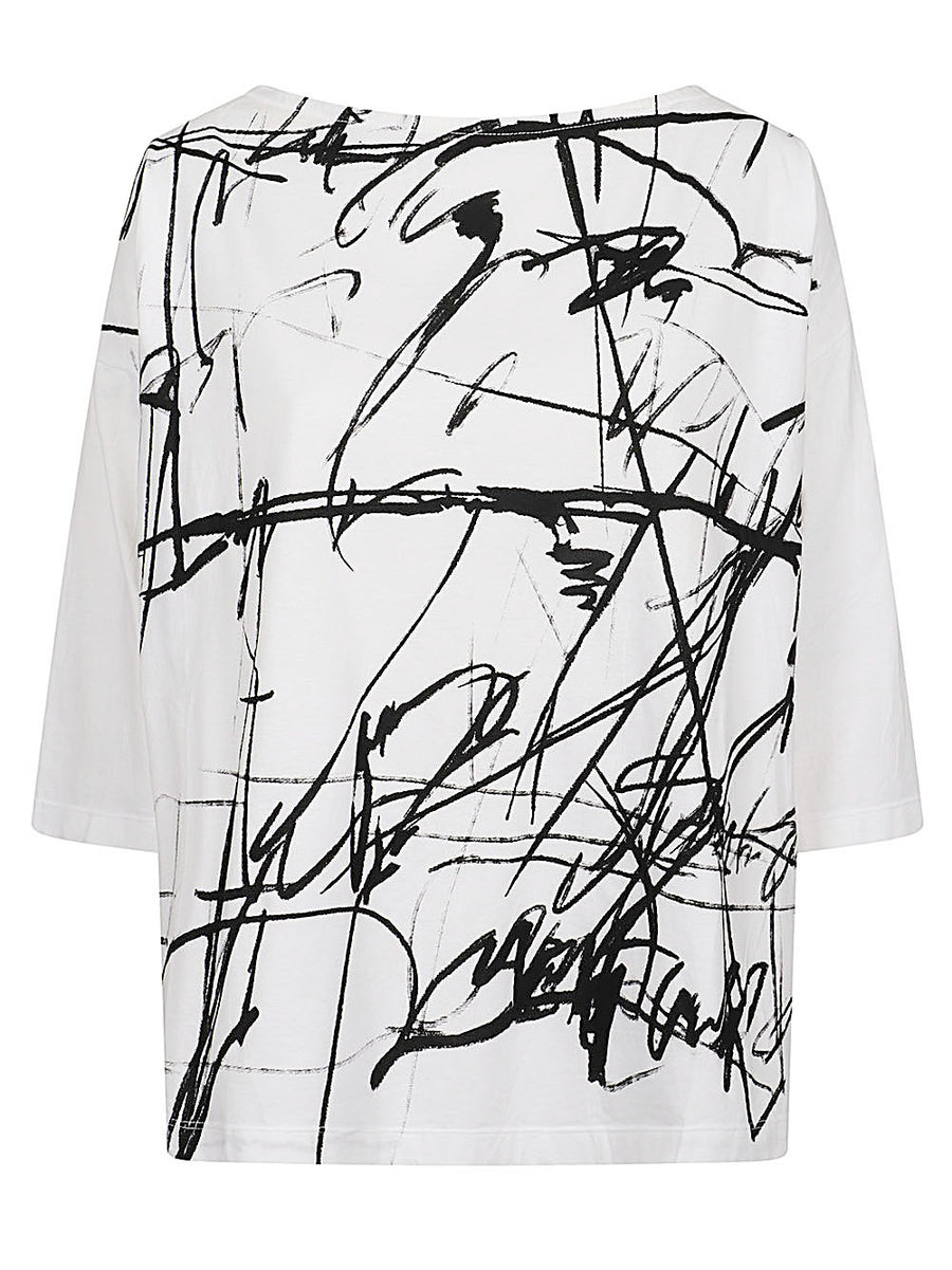 Moyuru Printed Cotton Sweater