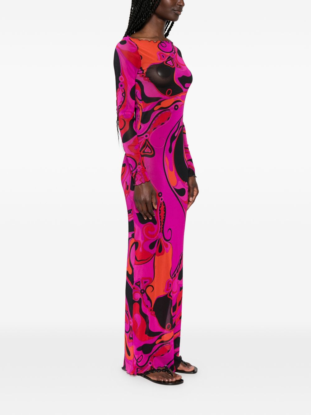 Pucci Dresses Fucsia Poliammide