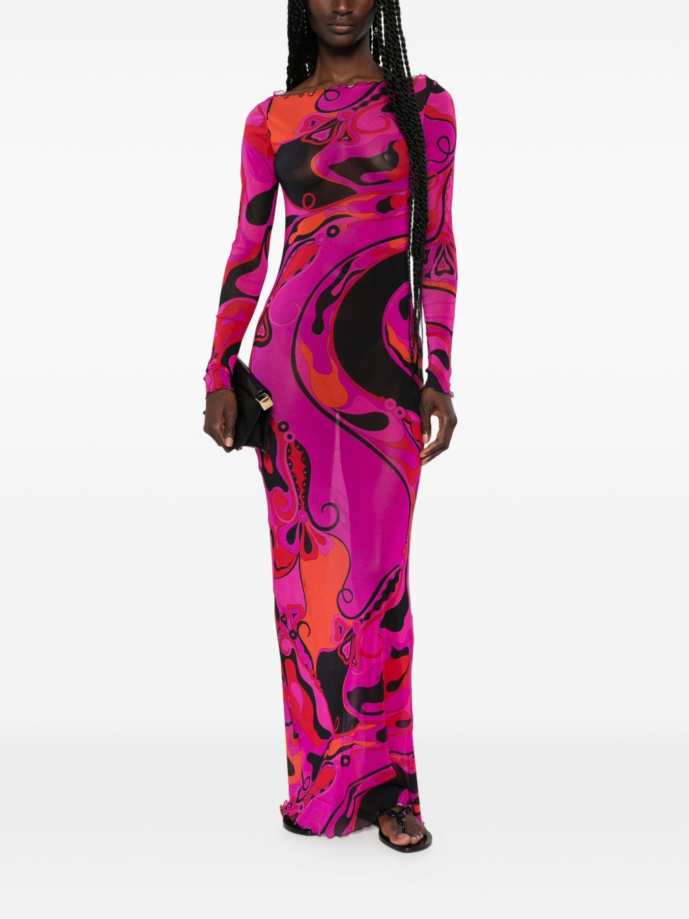 Pucci Dresses Fucsia Poliammide