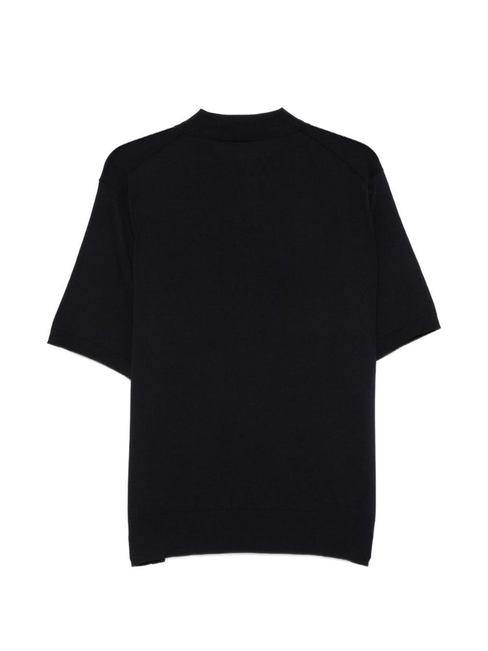 Auralee T-Shirts And Polos Blu Cotton