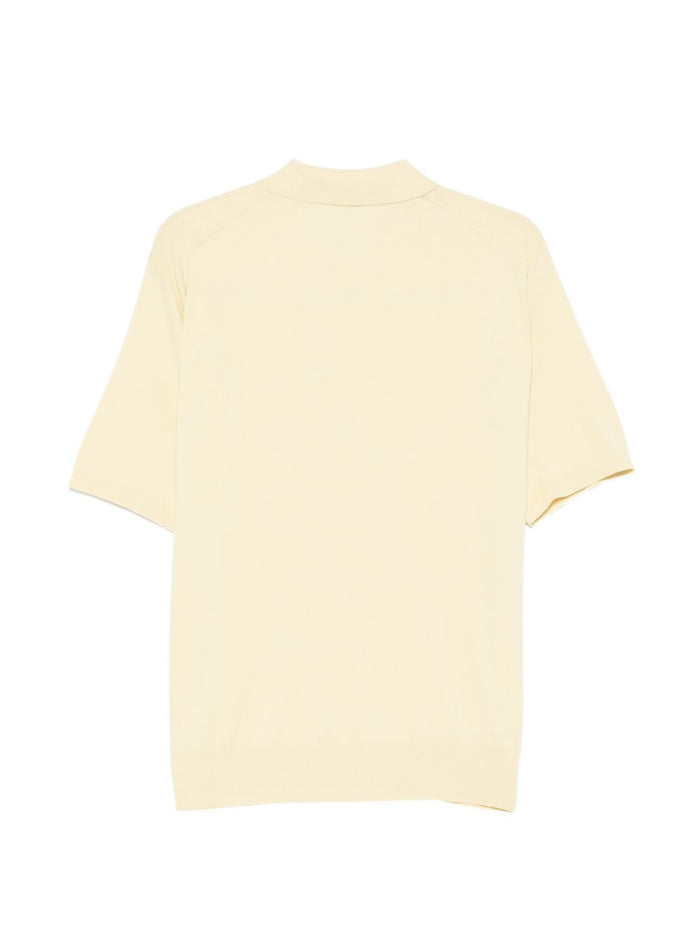 Auralee T-Shirts And Polos Giallo Cotton