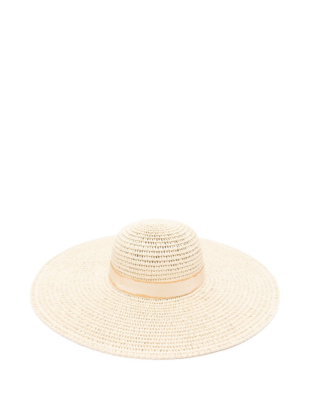 Borsalino Hats Crema Paper Fibres