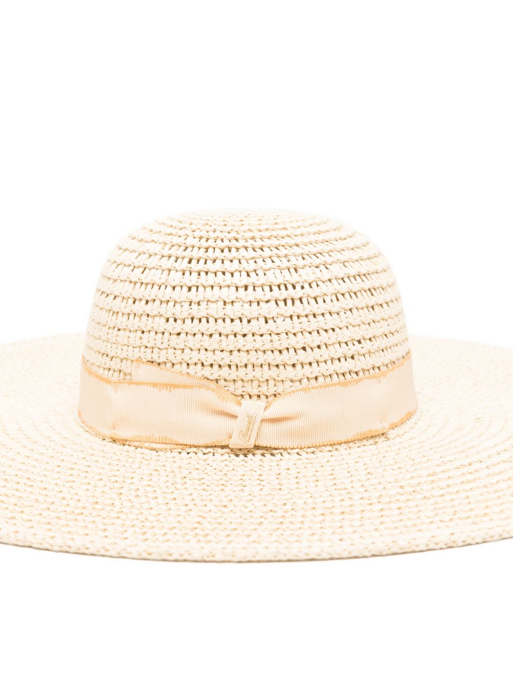 Borsalino Hats Crema Paper Fibres