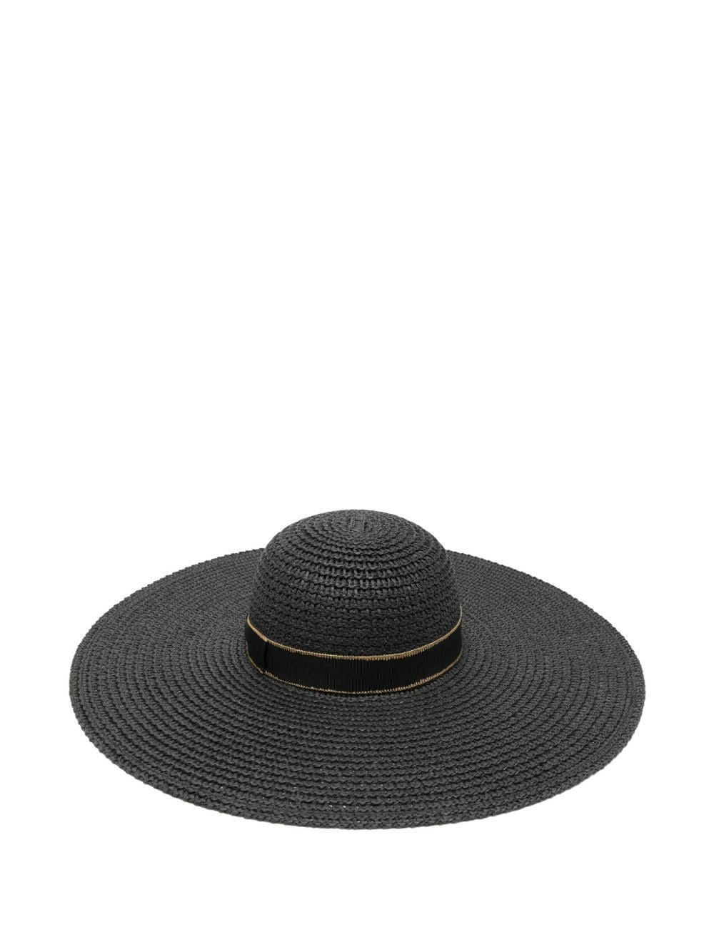 Borsalino Hats Nero Paper Fibres