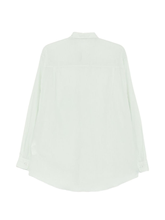 Auralee Shirts Azzurro Cotton