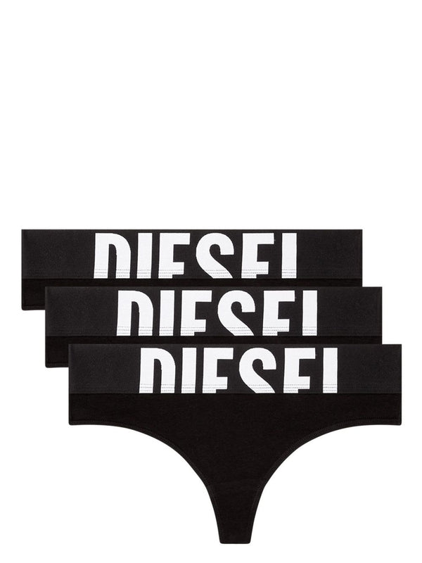 Diesel thong brief in black