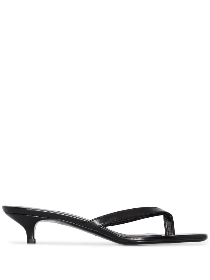 Toteme Pre Sandals Black