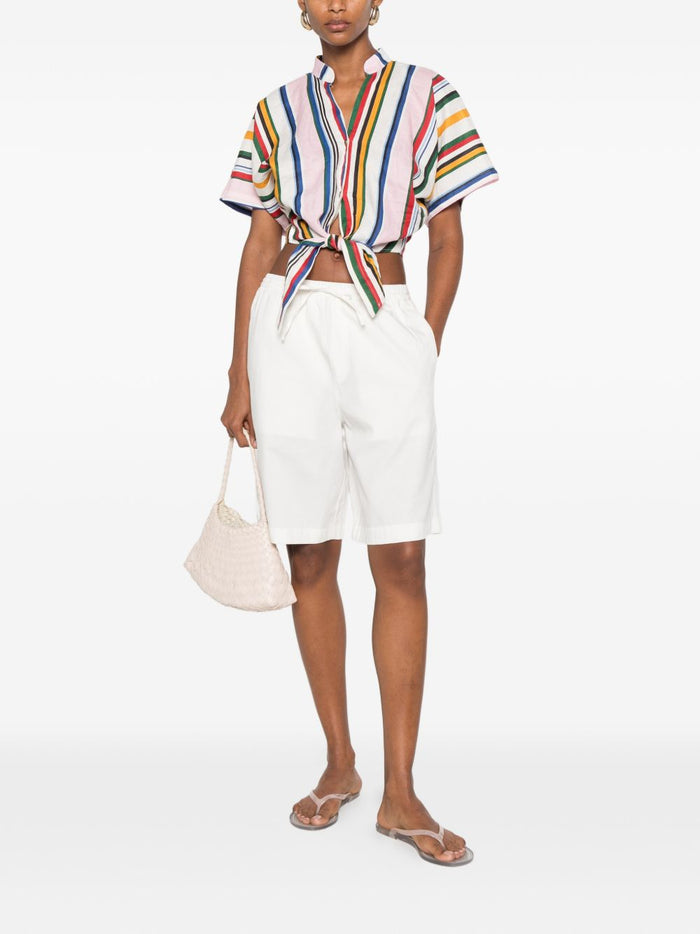 Dunst Shorts Bianco Tencel