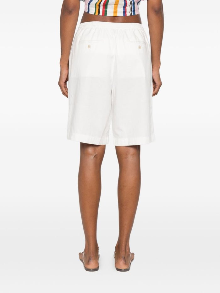 Dunst Shorts Bianco Tencel