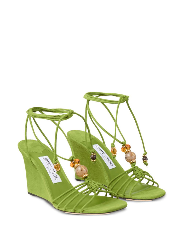 Jimmy Choo Sandals Green