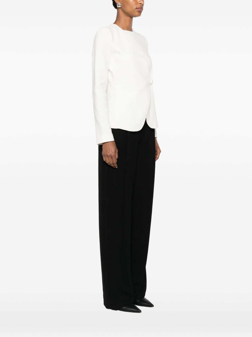 Emporio Armani Jackets Bianco Elastane