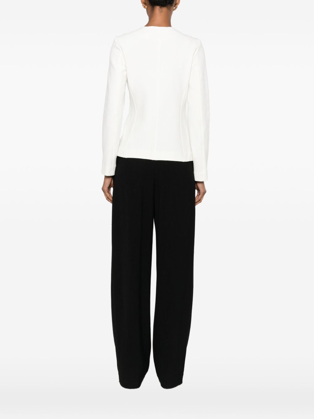 Emporio Armani Jackets Bianco Elastane