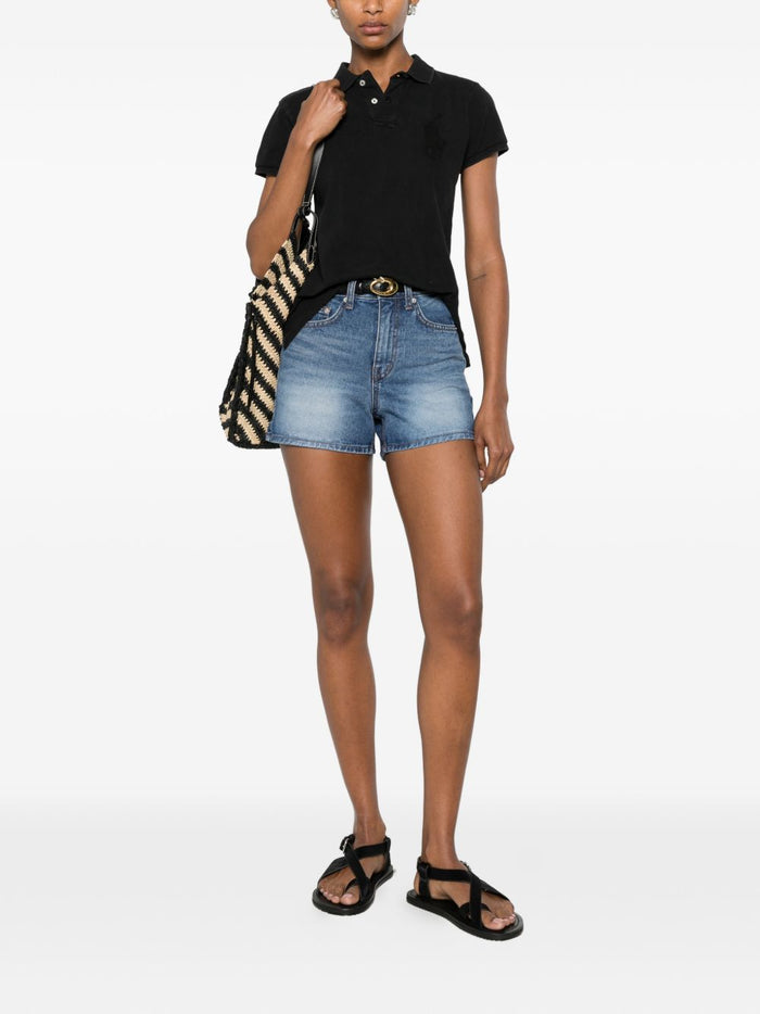 Dunst Shorts Blu Cotton