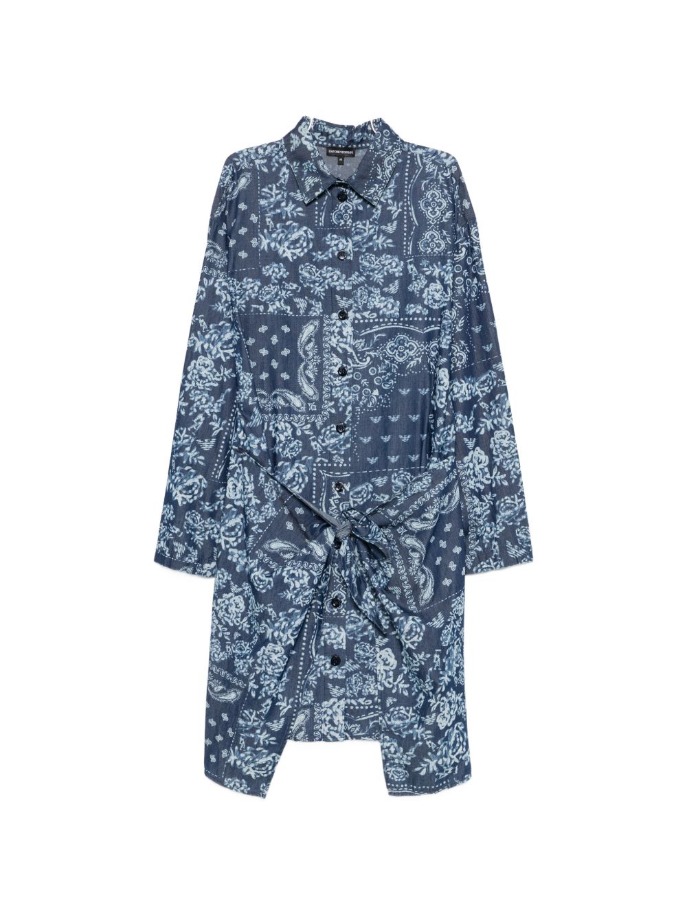Emporio Armani Dresses Blu Cotton