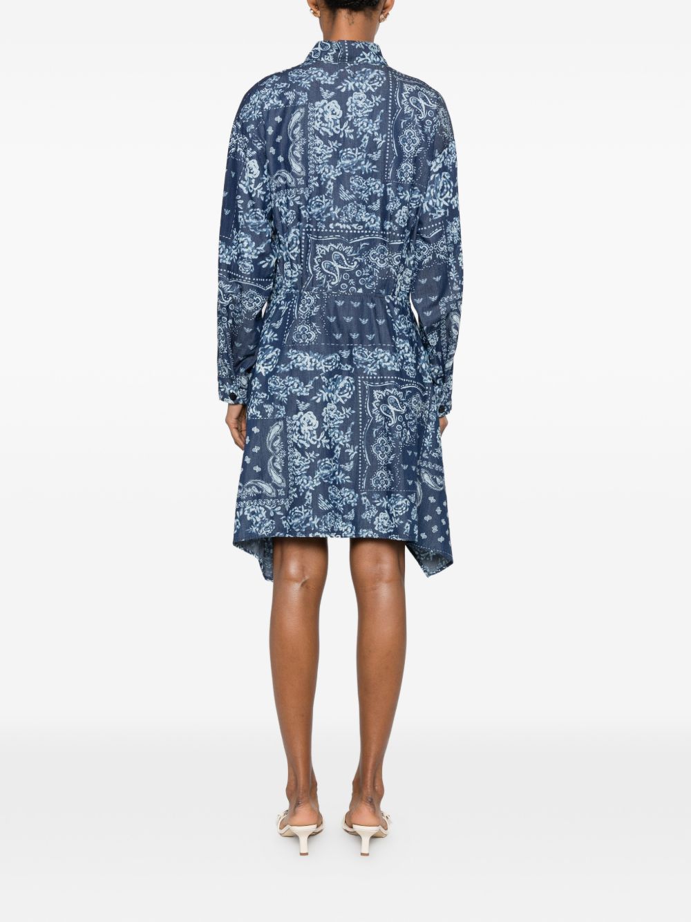 Emporio Armani Dresses Blu Cotton