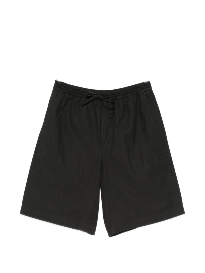 Dunst Shorts Nero Tencel