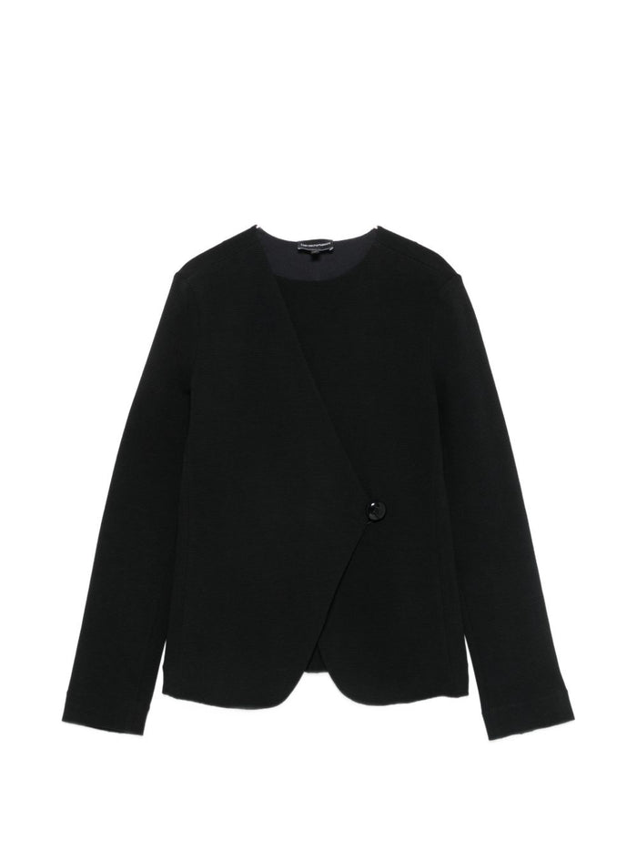 Emporio Armani Jackets Nero Elastane