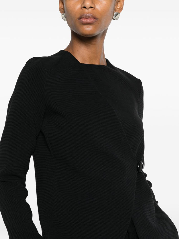 Emporio Armani Jackets Nero Elastane