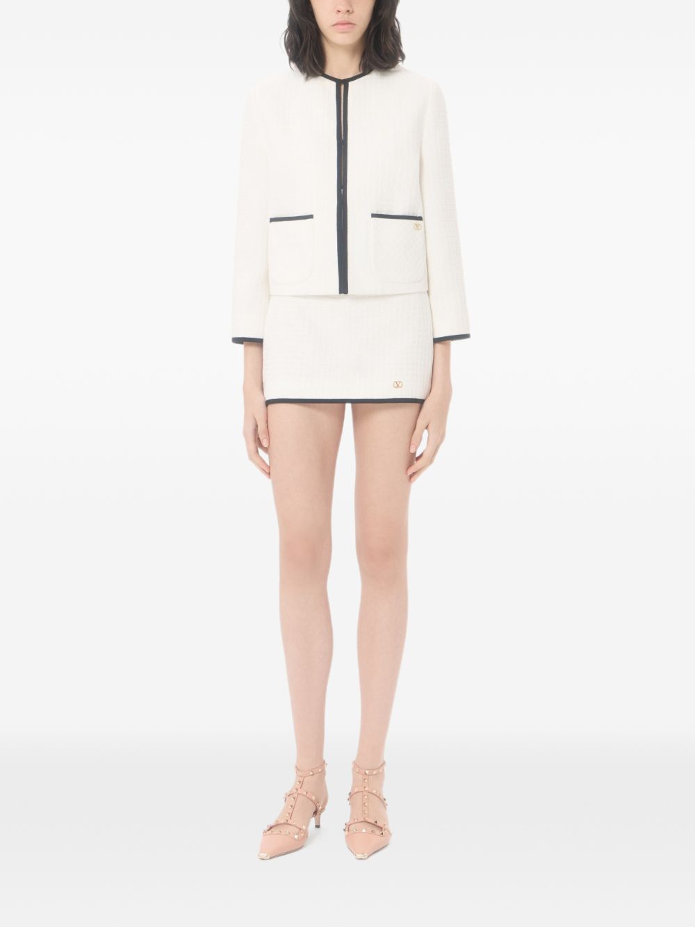 Valentino Jackets White