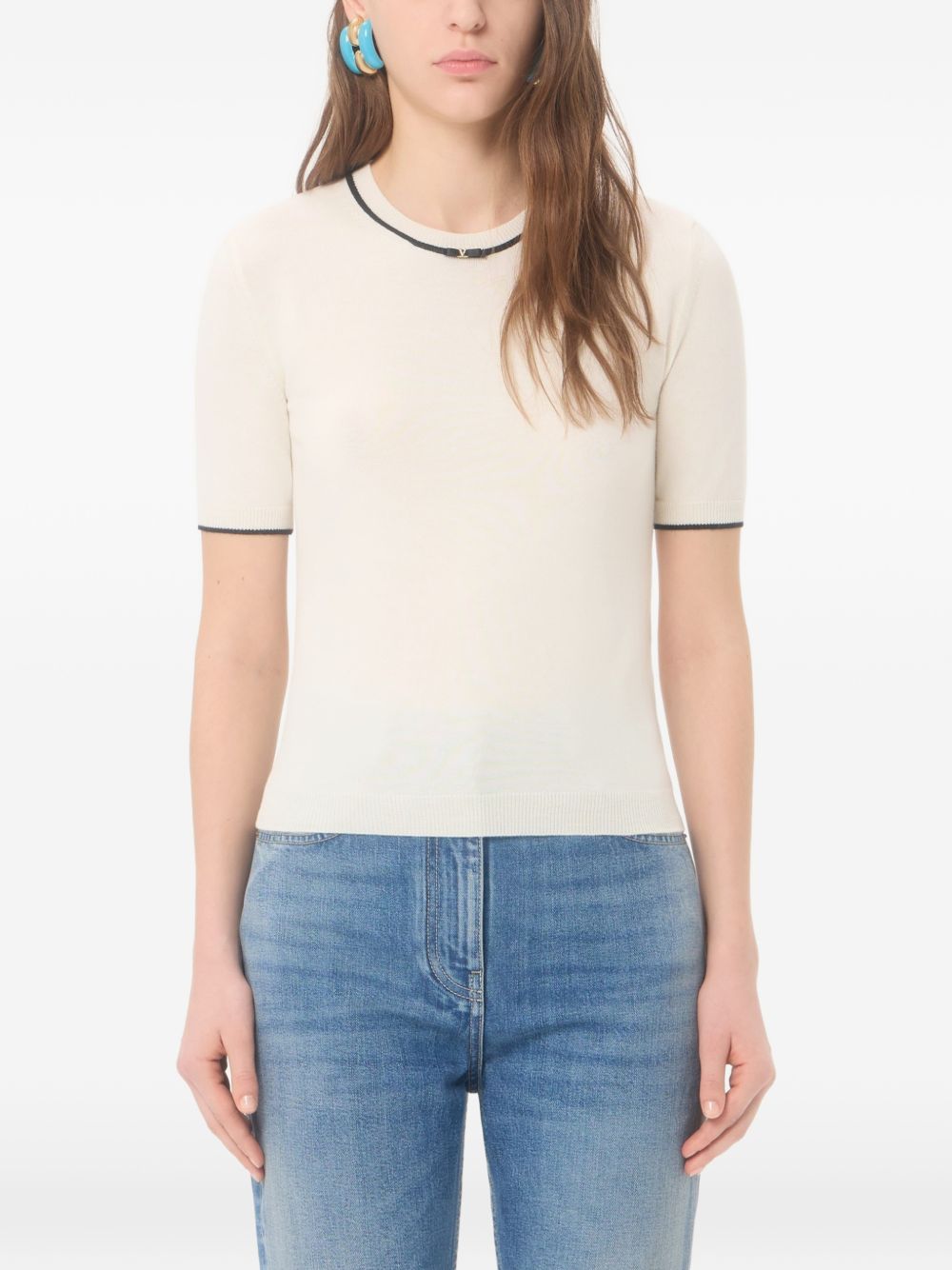 Valentino Sweaters Ivory