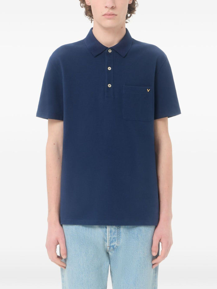 Valentino T-Shirts And Polos Blue