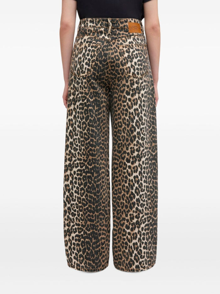 Ganni Jeans Brown