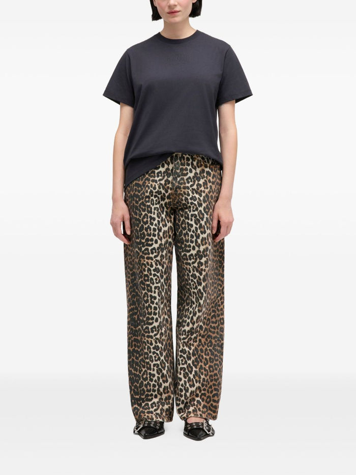 Ganni Jeans Brown