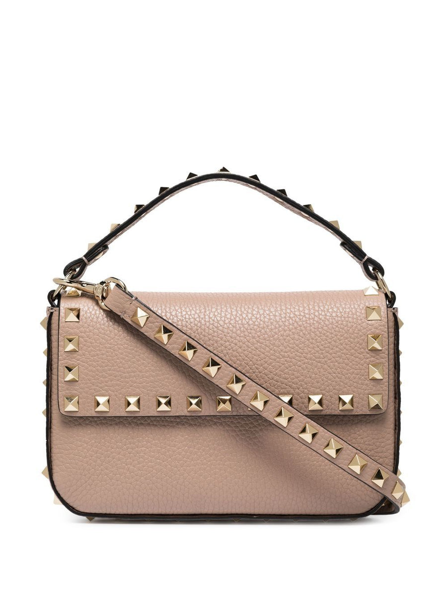 Valentino Garavani Top Handle Bag — Beige