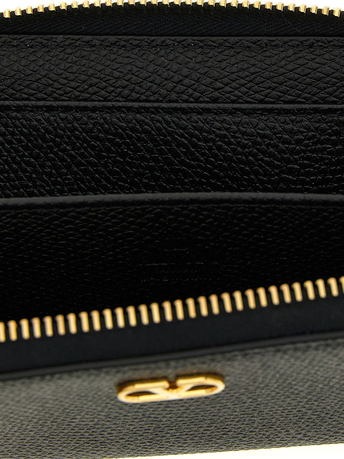 Valentino Garavani Wallets Black
