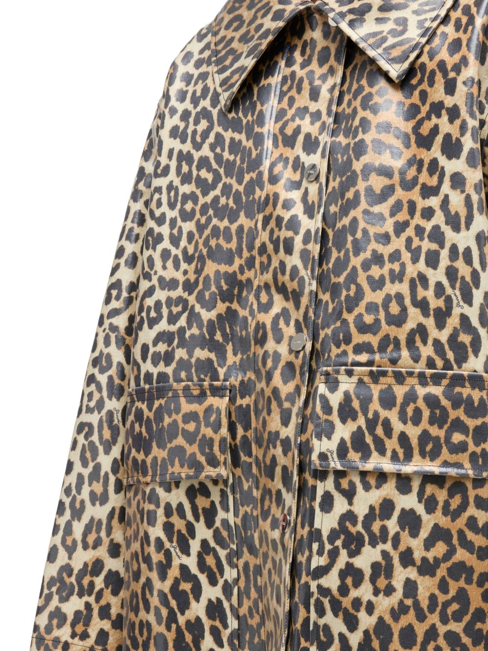 Ganni Jackets Brown