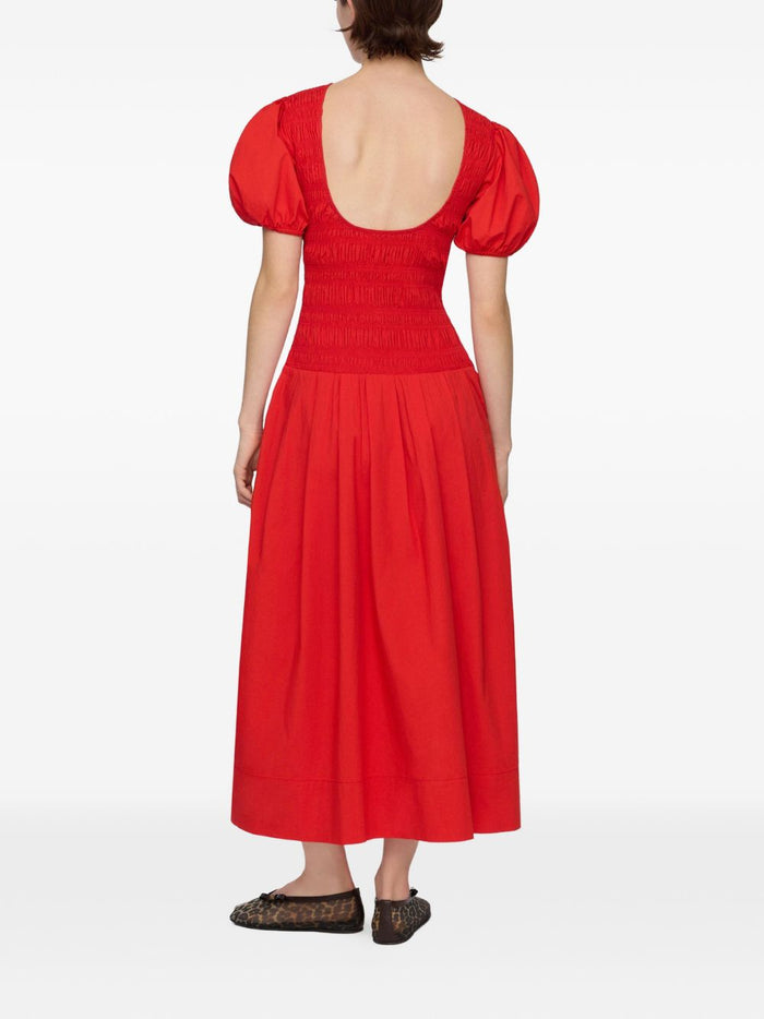 Ganni Dresses Red