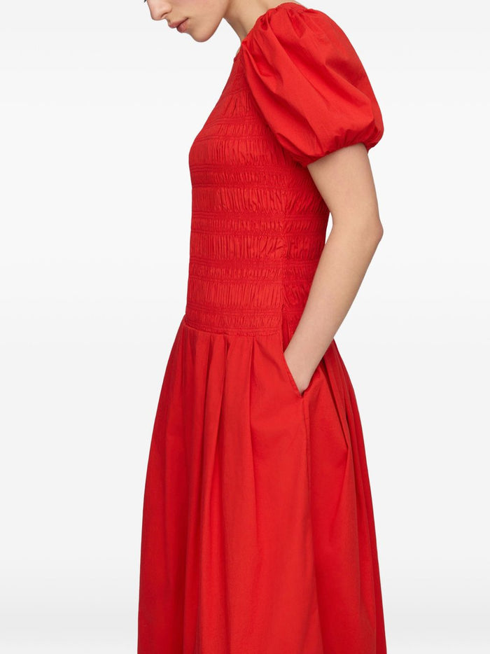 Ganni Dresses Red