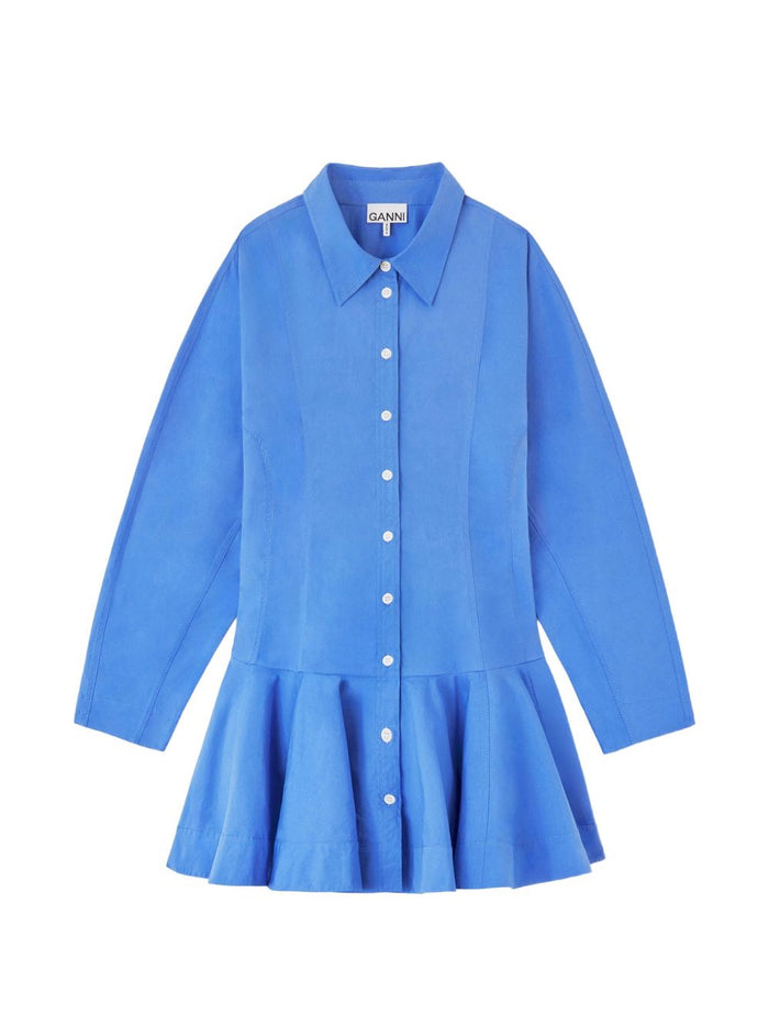 Ganni Dresses Clear Blue