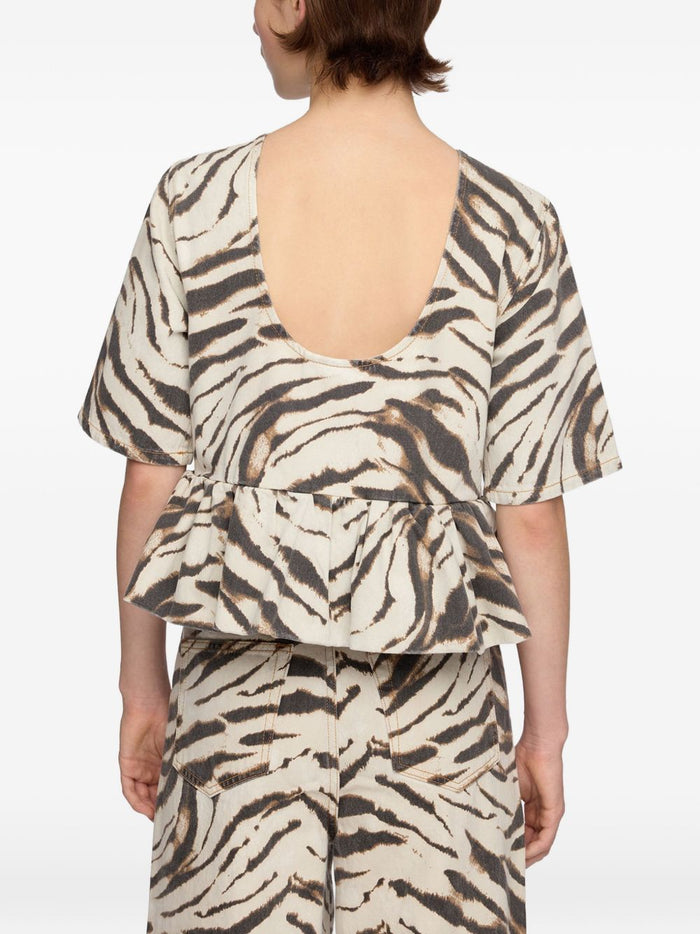 Ganni Top White