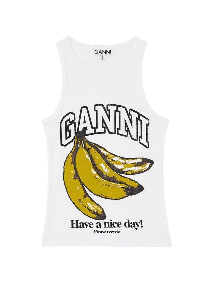 Ganni Top White