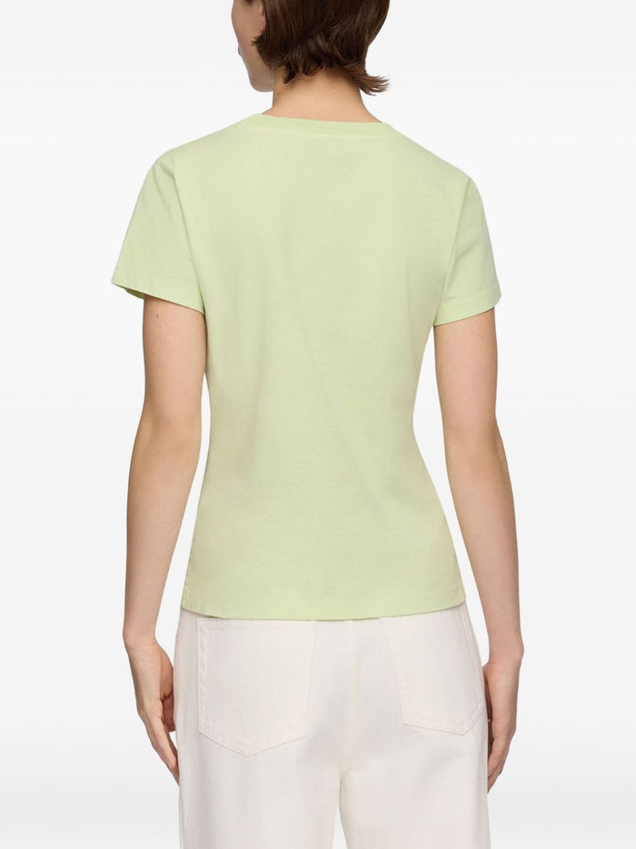 Ganni T-Shirts And Polos Green